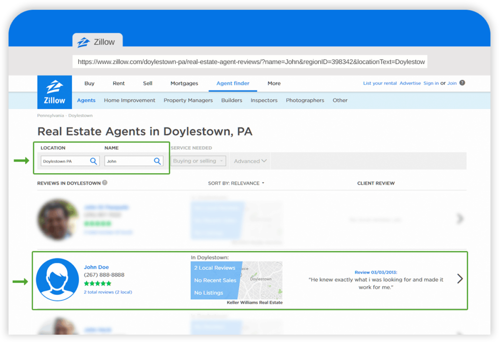 Zillow Leave Review Link Setup Guide Reviews Up